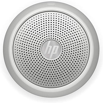HP 360 Mono Portable Silver Bluetooth Speaker with Built-in Microphone Ip54 Dust and Water Resistance (2D801AA) - Unboxify