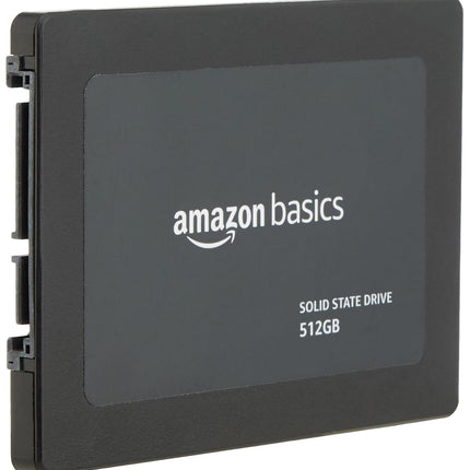 amazon basics 512 GB 2.5-inch SATA III Internal SSD | High Transfer Speeds | 3D NAND Flash Technology | Made in India | 5-Years Warranty (Solid State Drive)