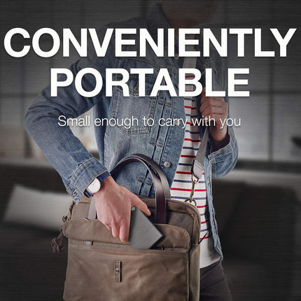 Seagate One Touch 5TB External HDD with Password Protection Space Gray, for Windows and Mac, with 3 yr Data Recovery Services, (STKZ5000404)