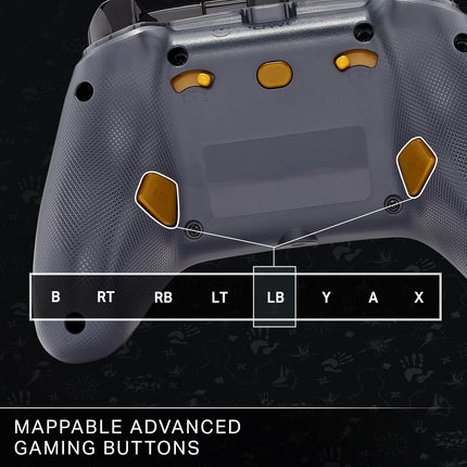 PowerA Advantage Wired Gaming Controller for Xbox Series X/S, Xbox One, PC, Windows 10/11, Fortnite Midas, USB-C, Officially Licensed (Bonus Virtual Item Included)