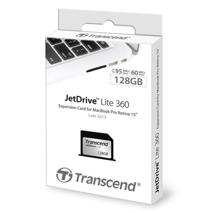 Transcend JetDrive Lite 360 128GB Storage Expansion Card for 15-Inch MacBook Pro with Retina Display (TS128GJDL360)