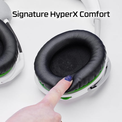HyperX Cloud Stinger 2,Gaming Headset for Xbox,Lightweight Wired Over Ear Headset with mic, Swivel-to-Mute Function, 50mm Drivers, PC Compatible - White (75X28AA)