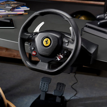 Thrustmaster T80 Ferrari 488 GTB Edition Racing Wheel for PS5 / PS4 / PC - Officially Licensed by Ferrari
