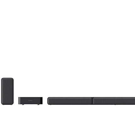 Sony HT-S40R Real 5.1ch Dolby Audio Soundbar for TV with Subwoofer & Wireless Rear Speakers, 5.1ch Home Theatre System (600W, Bluetooth & USB Connectivity, HDMI & Optical Connectivity, Sound Mode)