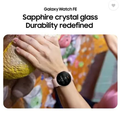 Samsung Galaxy Watch FE, 40mm BT, Sapphire Crystal Display