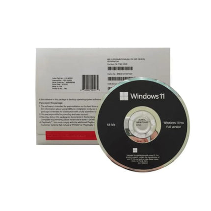 Microsoft Windows 11 Pro 64-Bit OEM DVD Lifetime (for New System Installation) (BRAND NEW/SEALED)