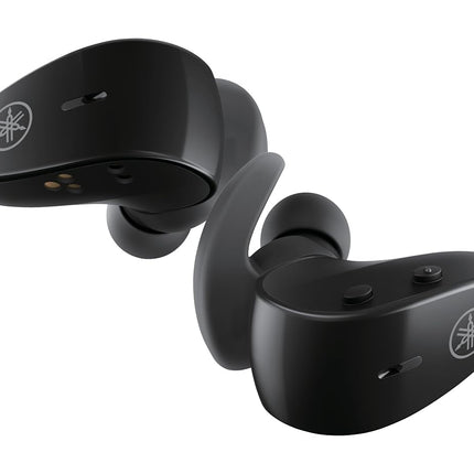 Yamaha Audio TW-ES5A True Wireless Sports in Ear Earbuds | True Sound, Bluetooth, aptX Adaptive, Secure Fit, Waterproof IPX7,Built-in Microphones for Clear Voice Calls