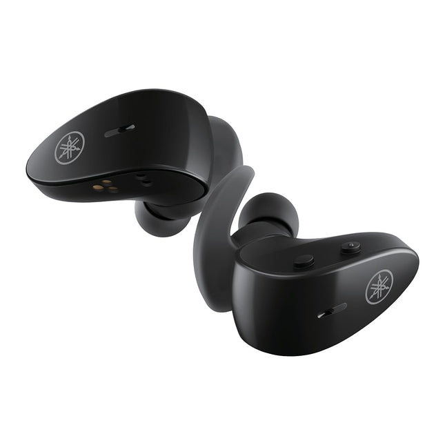 Yamaha Audio TW-ES5A True Wireless Sports in Ear Earbuds | True Sound, Bluetooth, aptX Adaptive, Secure Fit, Waterproof IPX7,Built-in Microphones for Clear Voice Calls