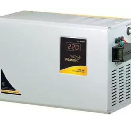 V-Guard VWR 400 Voltage Stabilizer (Grey)