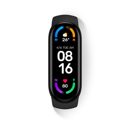 Xiaomi Mi Smart Band 6 with Large AMOLED Color Display | 5 ATM, SpO2, HR