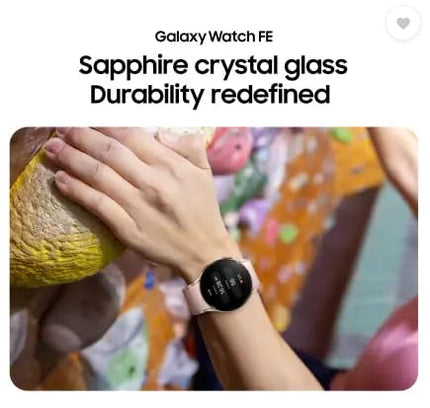 Samsung Galaxy Watch FE, 40mm BT, Sapphire Crystal Display, Sleep Coach, Fall Detection (BRAND NEW/SEALED)
