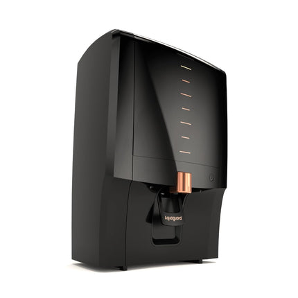 Aquaguard Enrich Aura 2X Aquasaver RO+UV+Copper | Needs No Service for 2 Years | 60% Water Saving | Includes Mega Sediment filter | 7-Stage Purification | 7L storage