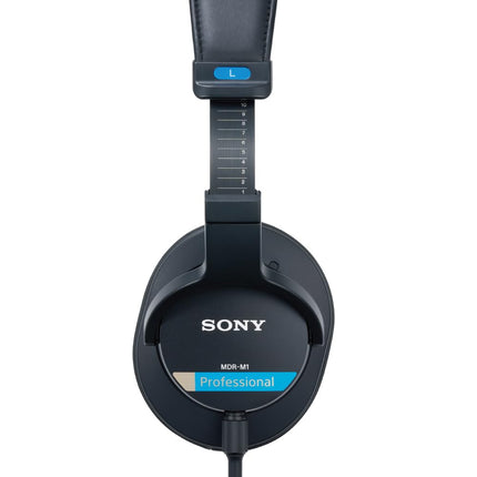 Sony MDR-M1 Wired High Resolution Monitor Over Ear Headphones, Closed Back Design for Audiophile