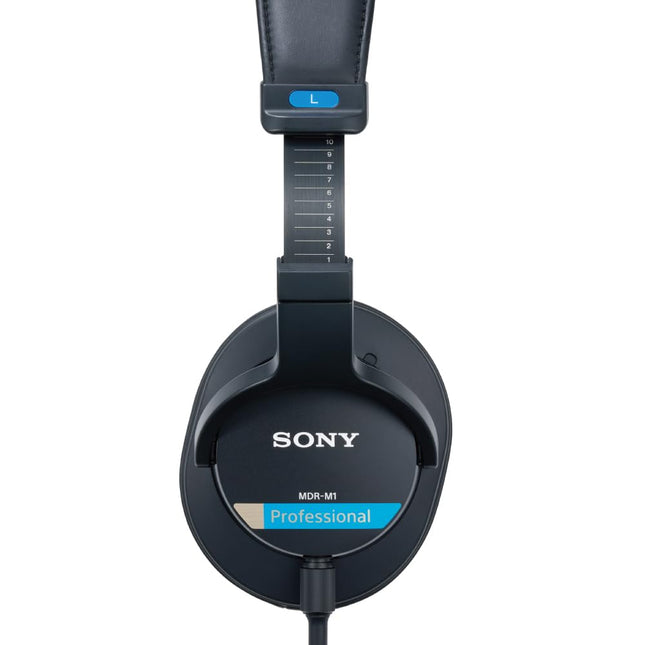 Sony MDR-M1 Wired High Resolution Monitor Over Ear Headphones, Closed Back Design for Audiophile