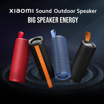 XIAOMI Sound Outdoor Speaker (Black) | 30W Hi-Quality Speaker with Mic | Upto 12hrs Playback Time | IP67 Waterproof & Type C | Wireless Stereo Pairing