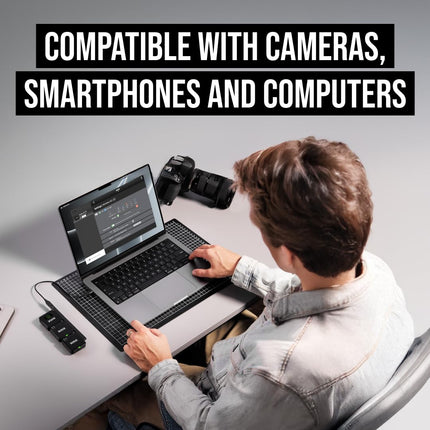 Rode Wireless GO (Gen 3) – Compact Wireless Mic – Pristine Audio, 32-Bit Float Recording, Automatic Level Control, for Phones, Cameras and Computers
