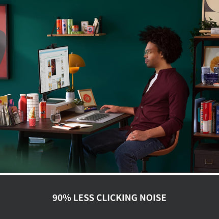 Logitech Signature M550 Wireless Mouse - for Small to Medium Sized Hands, 2-Year Battery, Silent Clicks, Bluetooth, Multi-Device Compatibility
