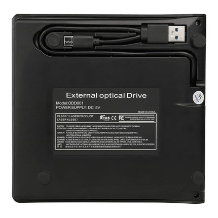 Verbatim 66718 External Slimline Blu-ray Writer USB 3.2 Gen 1 for M Disc/BluRay/DVD/CD Writer