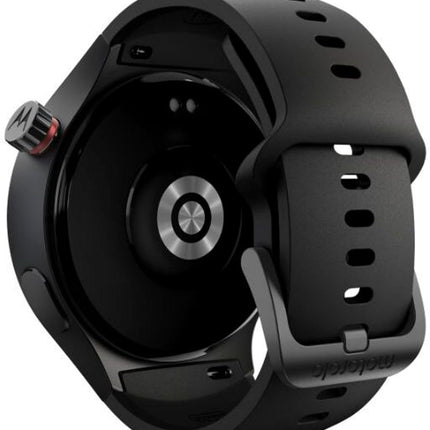 Motorola Moto Watch, 1.4 OLED, AOD, Auto-Brightness, Dual Band GPS, Powered by Polar Smartwatch