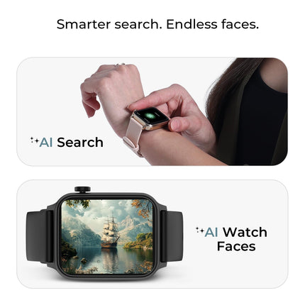 Noise Pulse Hyper Smart Watch with 21 Days Battery, 1.85" Display, AI Watch Faces, 100+ Sports Modes, Health Suite, SpO2 & Heart Rate Monitor, 1ATM Water Resistant(Deep Wine)