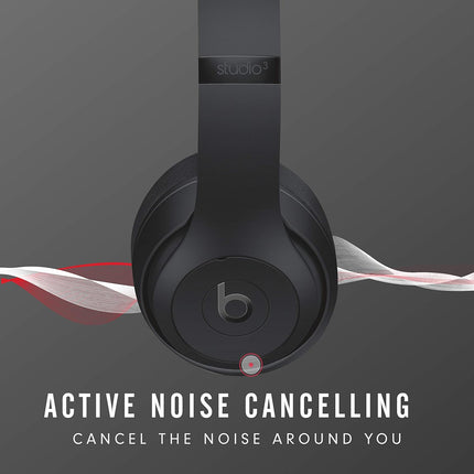 Beats Studio3 Wireless Over-Ear Headphones - Matte Black (BRAND NEW/SEALED) - Unboxify