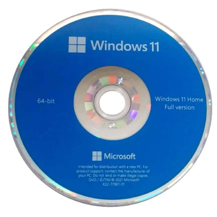Microsoft Windows 11 HOME 64 Bit OEM DVD Lifetime