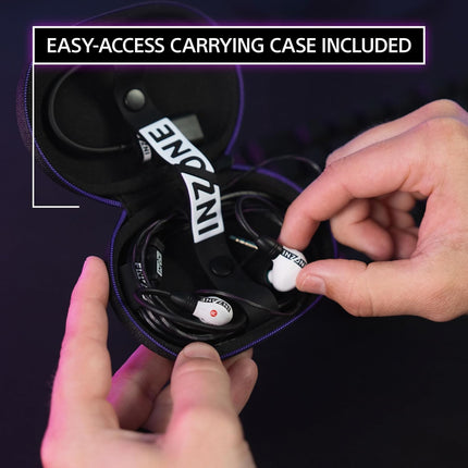 Sony INZONE E9 Wired in-Ear Monitor for Gaming, Sound Isolation | Tuned for FPS Games, Comfortable In-Ear Fit, Low Profile Design, 360 Spatial Sound, Carry Case, Developed with Fnatic Esports