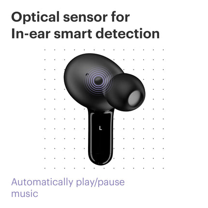 Noise Buds Pop Truly Wireless Earbuds with Environmental Cancellation & Quad Mic for Crisp Calling| Transparency Mode & in-Ear Detection, 30-Hour Playtime with Type C Charging (Gunmetal Grey)