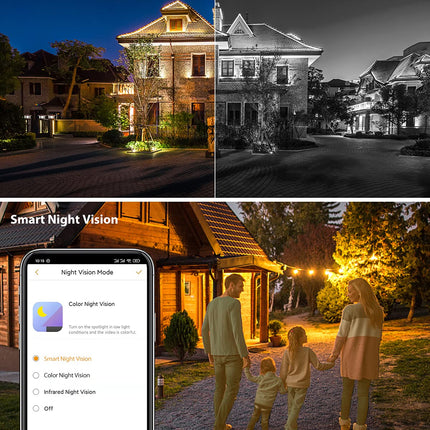 Imou 5MP High Definition Outdoor Security Bullet CCTV Camera, Color Night Vision - Unboxify