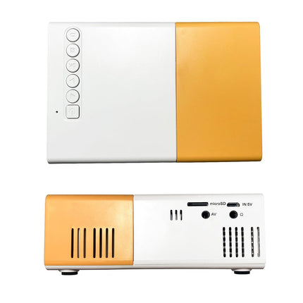 Portable mini projector LED micro projector home party meeting theater projector