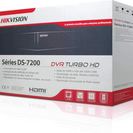 HIKVISION DS-7204HGHI-F1 TURBO HD DVR  Channel Unit And Mouse