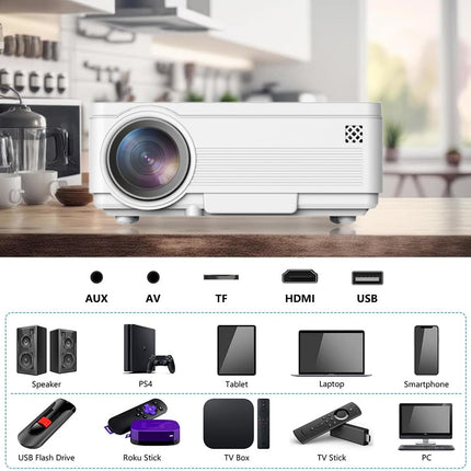 UNIGEN UNIPLAY 100 15K Lumens 1080P Full HD Projector ( Remote Missing)