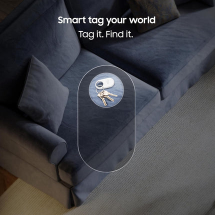 Samsung Galaxy SmartTag2 (1 Pack), Black | Bluetooth Tracker | Compass View | AR Find | IOT Control | Lost Mode