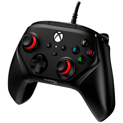 HyperX Clutch Gladiate RGB Gaming Controller for Xbox Series X|S Licensed by Xbox, fully compatible with Xbox One and Xbox Series X|S consoles, as well as PC, Full RGB Wired Clear| 290gm (6L366AA)