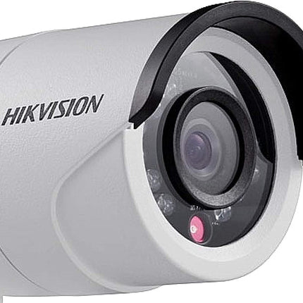 HIKVISION 2MP Eco HD 1080P Night Vision Bullet Outdoor Wired CCTV Camera for 2MP & Above DVRs, White