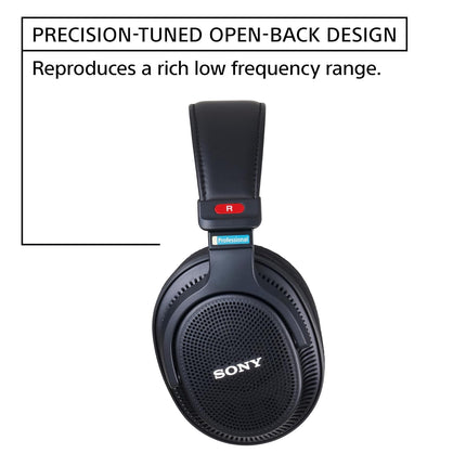 Sony MDR-MV1, Audiophile Headphones for Mixing and Mastering, Studio Monitor Sound for Neutral Frequency Response, Excellent Wearing Comfort, Spatial Sound Creation | Detachable cables