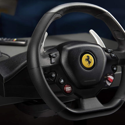 Thrustmaster T80 Ferrari 488 GTB Edition Racing Wheel for PS5 / PS4 / PC - Officially Licensed by Ferrari