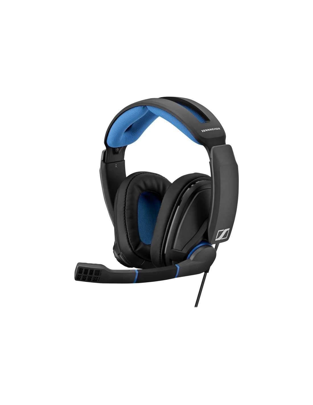 Sennheiser GSP 300 Wired Over Ear Headphones with Mic (Blue/Black