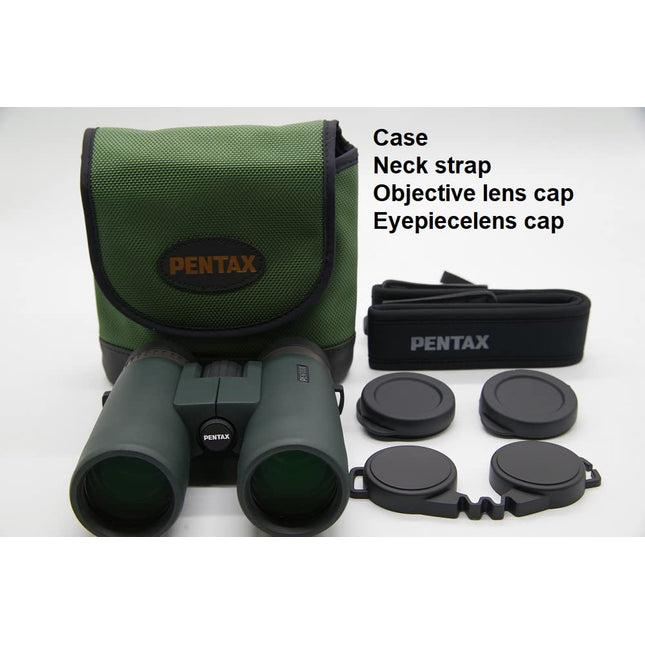 PENTAX Binocular SD 10x42 ED Glass Elements and Featuring Large-Diameter Objective Lenses