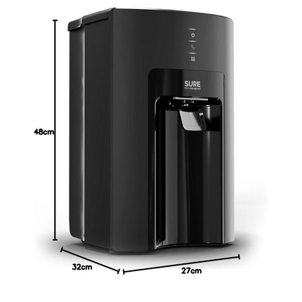 Aquaguard Sure Delight NXT UV+UF Water Purifier | Suitable for Municipal Water Only (TDS <200 ppm) | Not Suitable for Borewell/Tanker Water (TDS >200 ppm)