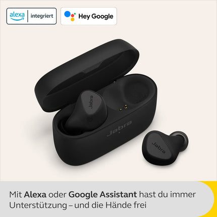 Jabra Connect 5t Work from Home True Wireless In Ear Bluetooth Earbuds with Hybrid Active Noise Cancellation (ANC), 6-mic call technology and Bluetooth Multipoint