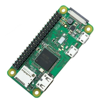 Raspberry Pi Zero WH with Pre-Soldered GPIO Header – 1GHz CPU, 512MB RAM, WiFi, Bluetooth, Mini HDMI, OTG Support - Unboxify