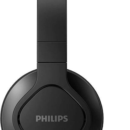 Philips Audio TAA4216 On-Ear Sports Bluetooth Headphones with IP55 Dust/Water Protection, 35 Hours Play Time, Cooling & Washable Ear Cups, Quick Charge, 40 mm Drivers and Built-in Mic (Black)