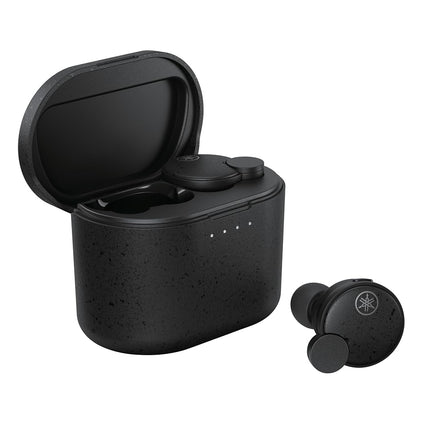 Yamaha Audio TW-E7B True Wireless in Ear Earbuds | True Sound, Bluetooth, aptX Adaptive, Active Noise Cancelling, Built-in Microphones for Clear Voice Calls, Ambient Sound and Listening Care | Black
