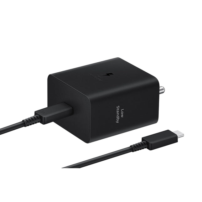 Samsung Original 45W Power Adapter with Type C to C Cable, Compatible with Smartphone, Black (BRAND NEW/SEALED)