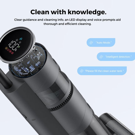 Dreame H12 Core Water & Dust Vacuum Cleaner, Lightweight, Smart, Cordless Vacuum Cleaner for Hard Floors, Intelligent Dirt Detection, Self-Cleaning, Wood, Vinyl and Other Hard Floors