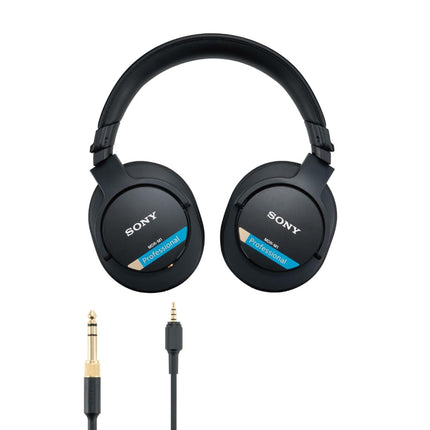 Sony MDR-M1 Wired High Resolution Monitor Over Ear Headphones, Closed Back Design for Audiophile