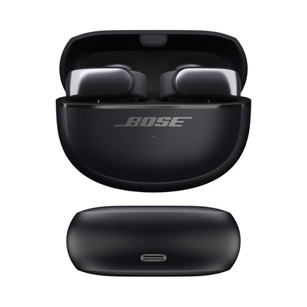Bose New Ultra Open Earbuds with OpenAudio Technology, Open Ear Wireless Earbuds, Up to 48 Hours of Battery Life - Black