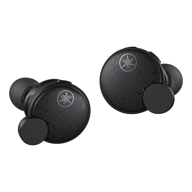 Yamaha Audio TW-E7B True Wireless in Ear Earbuds | True Sound, Bluetooth, aptX Adaptive, Active Noise Cancelling, Built-in Microphones for Clear Voice Calls, Ambient Sound and Listening Care | Black