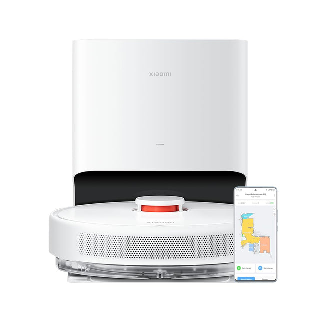 Xiaomi Robot Vacuum Cleaner X10 | Auto Cleaning with 60 Days Hands Free Cleaning | Powerful Suction | Advanced Laser sensors | 240 min Run Time | Vacuum & Mopping